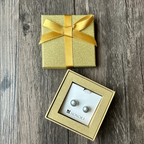 Honora Silver freshwater Pearl Earrings - Picture 5 of 5